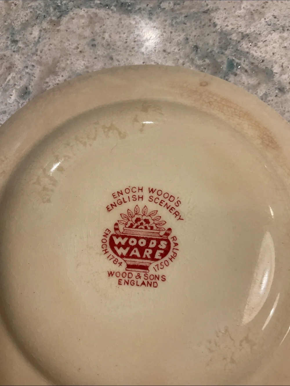 Woods Ware Enoch Woods Dessert Plates
